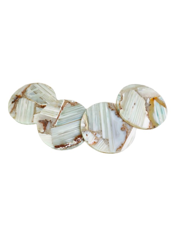 Banded Agate Round Coaster